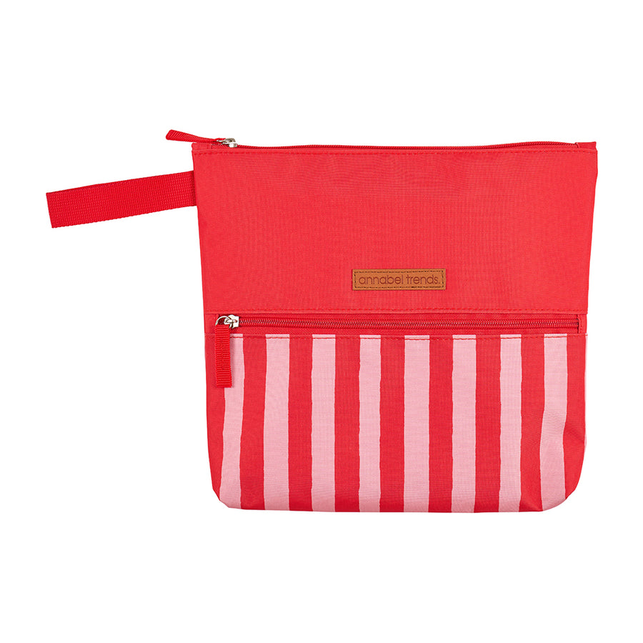 Annabel Trends Beach Wet Puch in Red Stripe