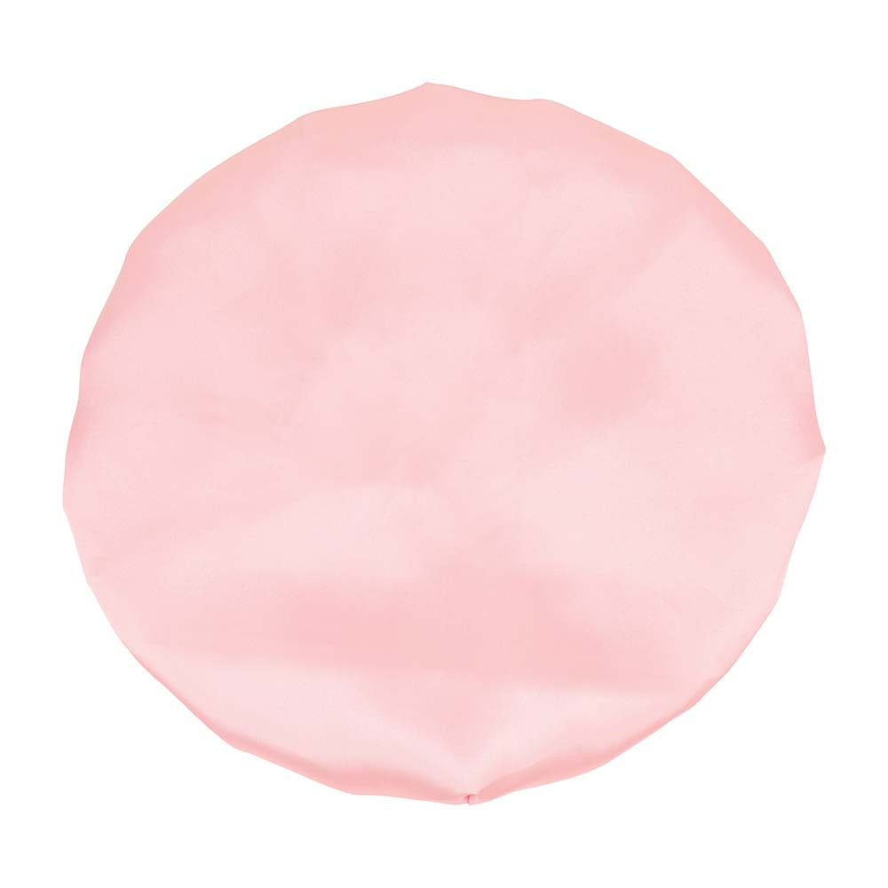 Pink Satin Sleep bonnet