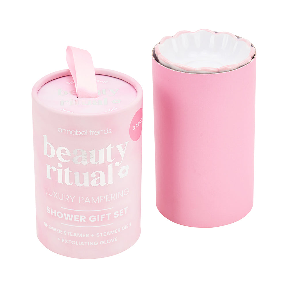 Annabel Trends Beauty Ritual Shower Set - Dusty Pink