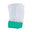 White buss off fly net with green base on a white background