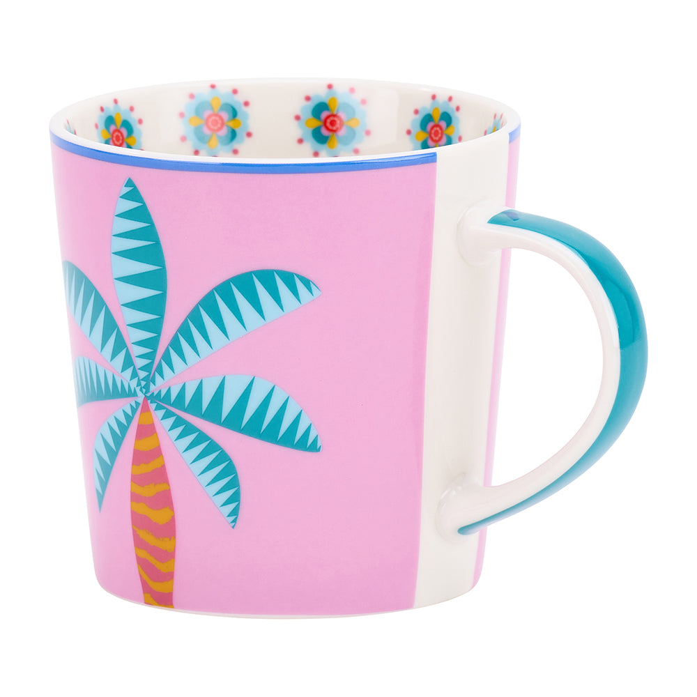 Annable Trends assorted coffee mugs in Fiesta vibes design