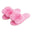 Annabel Trends pom pom slippers in Candy