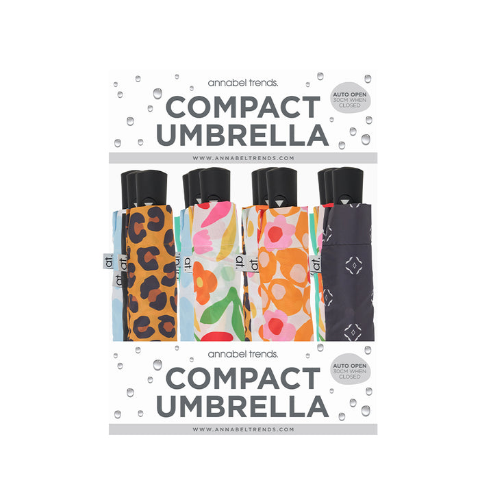 Compact Umbrella - Counter Pack of 12