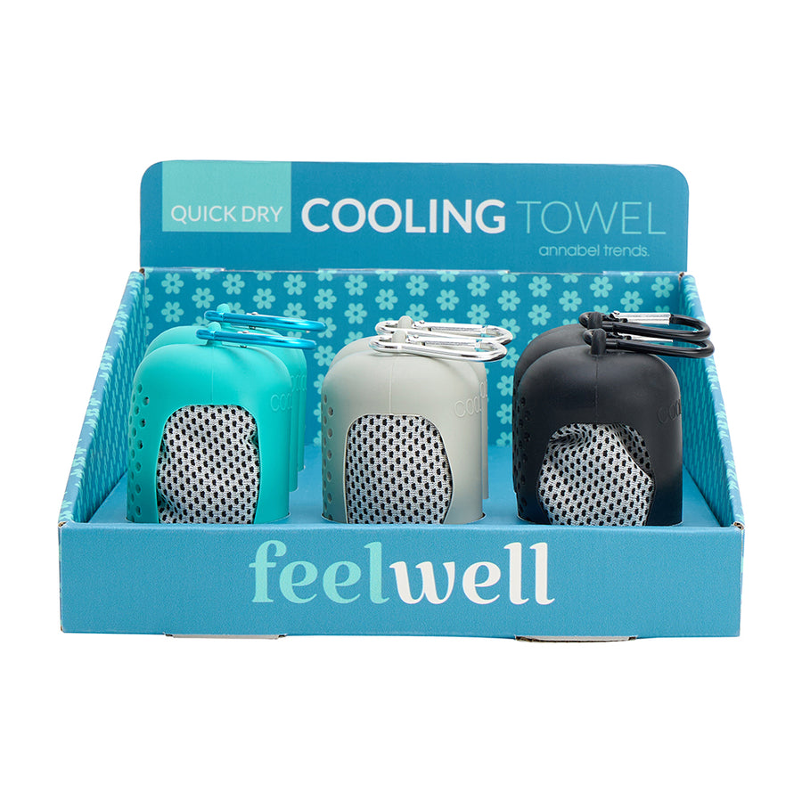 Annabel Trends Feel Well Cooling Towel Comes in CDU of 12