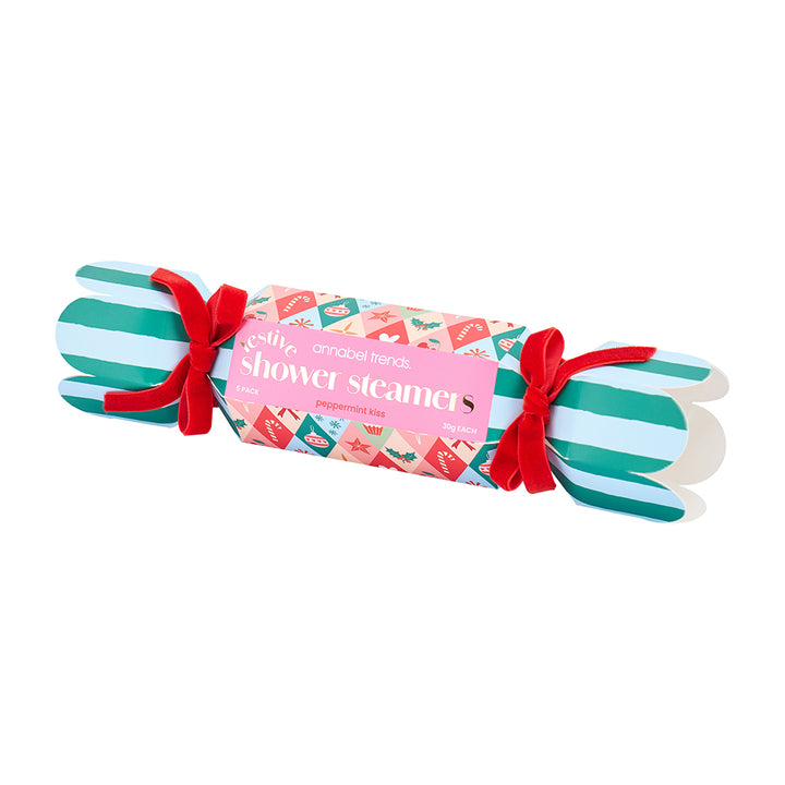 Annabel Trends Festive Shower Steamers - 5 pack - Peppermint Kiss