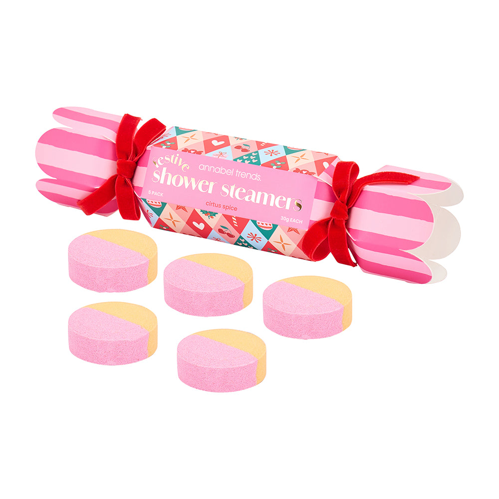 Annabel Trends Festive Shower Steamers - 5 pack - Citrus Spice