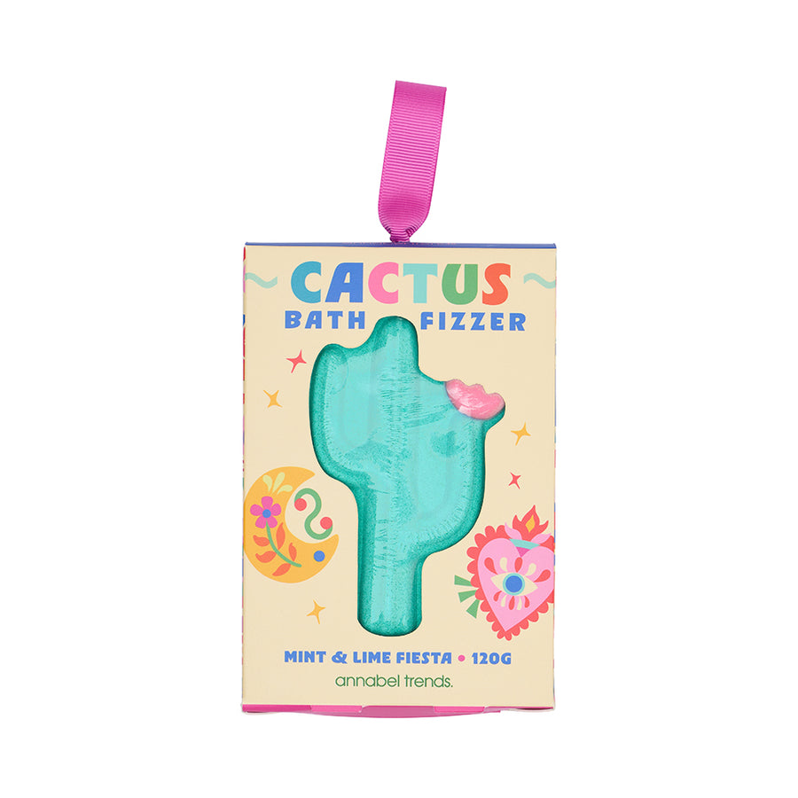 Annabel Trends Bath Fizzer - Cactus with Mint and Lime Scent