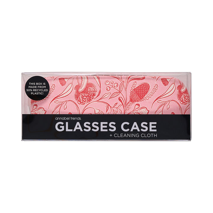 Annabel Trends Glasses Case Combo with Cleaning Cloth in Trailing Natives
