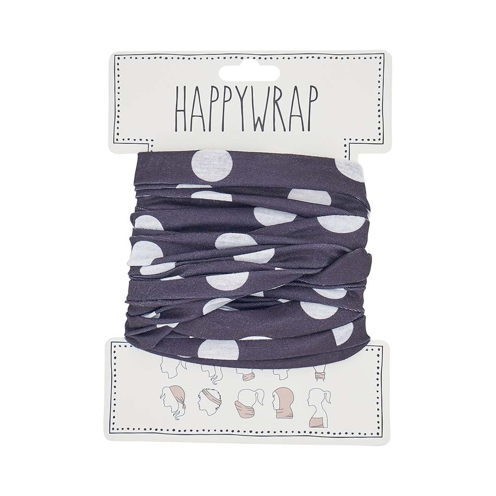 black and white spotted hapywrap