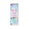 Packaged laundry bag with colorful design and 'annabel trends' branding on a white background