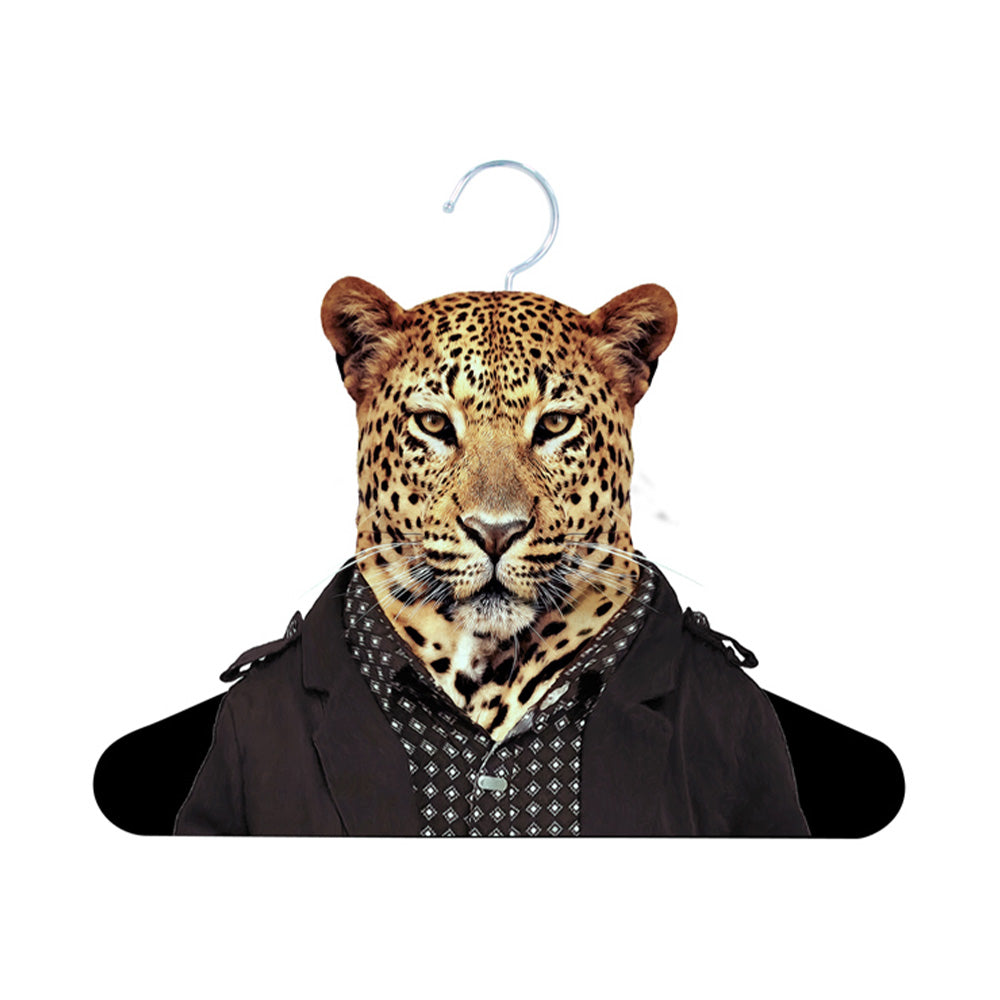Zoo portrait Clothes Hanger - Leopard