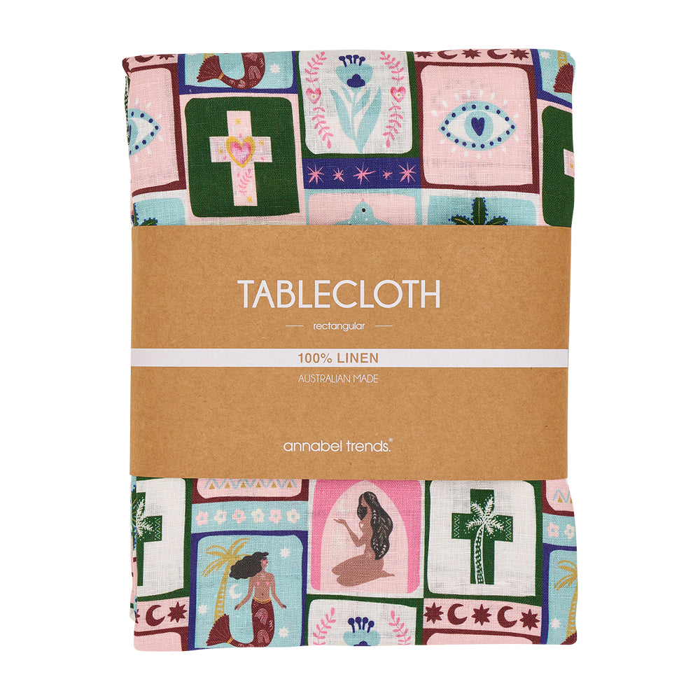 celestial dreams Tablecloth with packaging - a colourful design with celestial dreams design