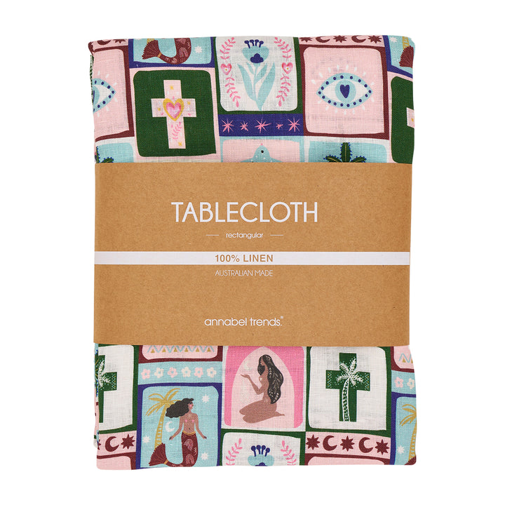 celestial dreams Tablecloth with packaging - a colourful design with celestial dreams design