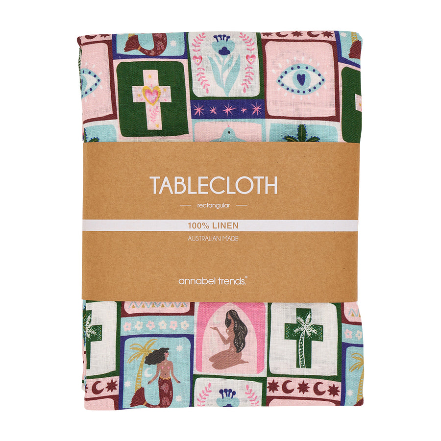 celestial dreams Tablecloth with packaging - a colourful design with celestial dreams design