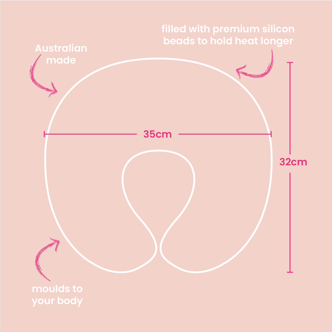 Neck Heat Pillow - Cotton - Garden Love