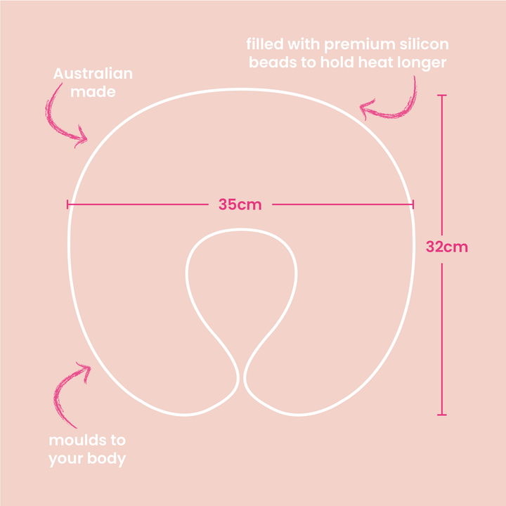 Neck Heat Pillow - Cotton - Garden Love