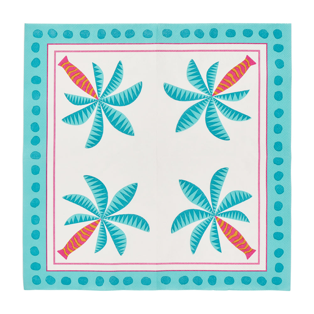 Annabel Trends Paper Napkins fiesta palm
