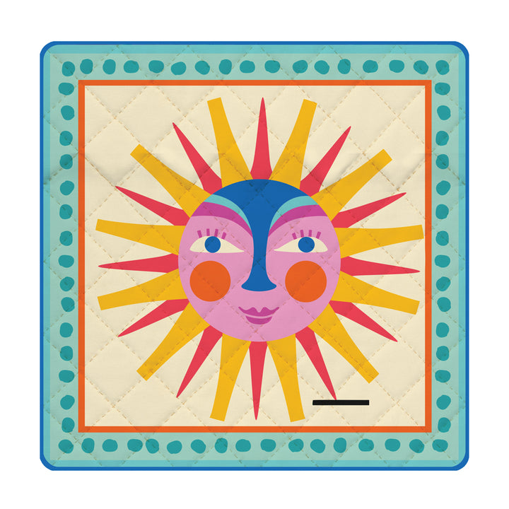 Annabel Trends Picnic Mat with Fiesta Sun print
