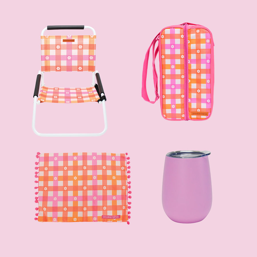 Daisy gingham Bundle products