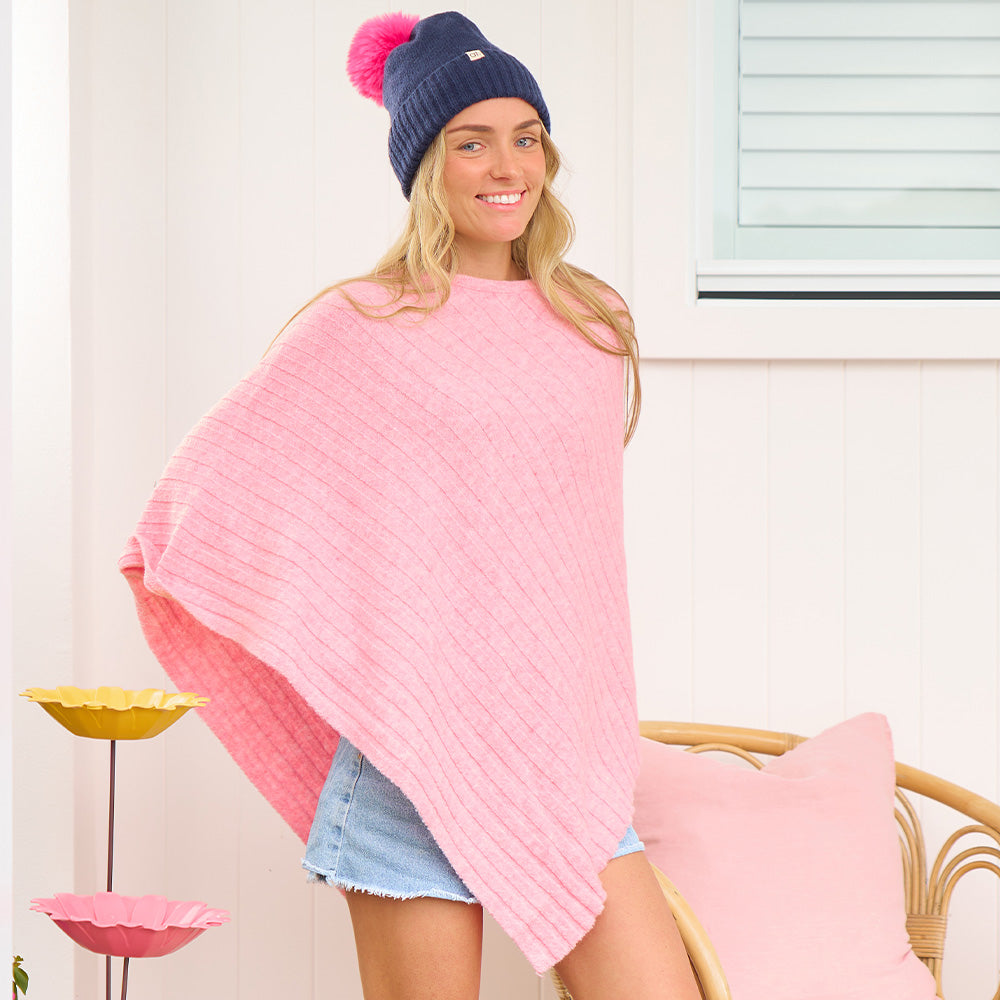 NOWOS/20AW/Poncho/セーター(厚手)/FREE/ウール/アイボリー/5202005524// Poncho - Knit – Annabel Trends