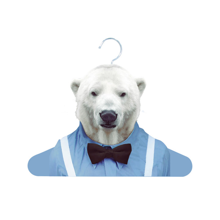 Zoo portrait Clothes Hanger - polar bear