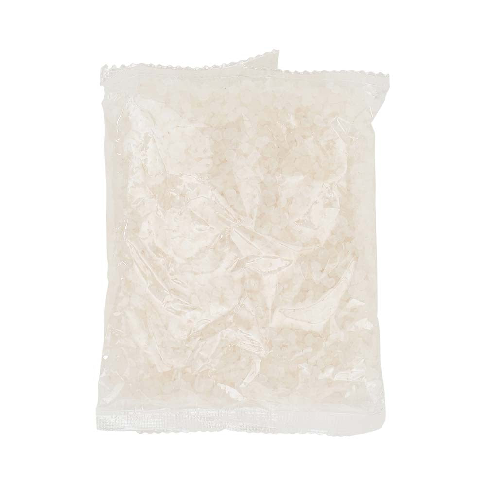 White fluffy pillow on a white background
