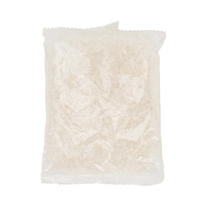White fluffy pillow on a white background