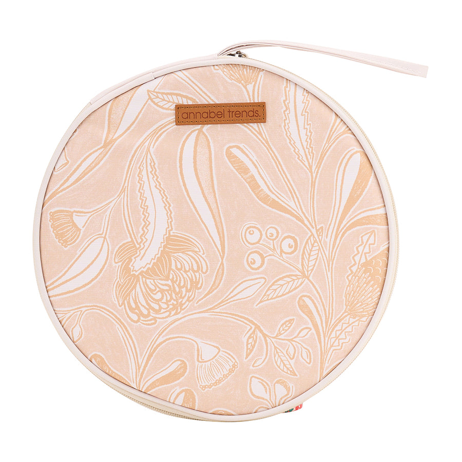 Annabel Trends Picnic Round Plate and cutlery set in Trailing Natives
