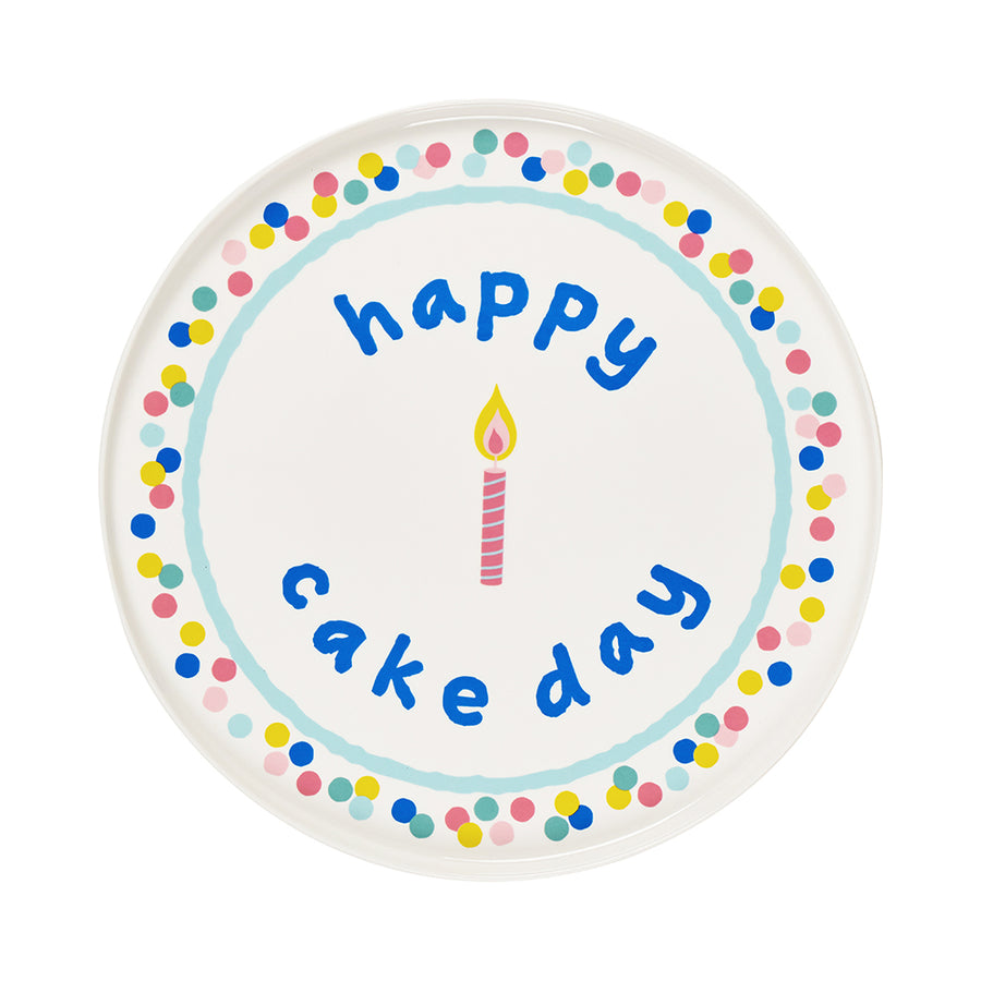 Annabel Trends Happy Cake Day Serving Plate