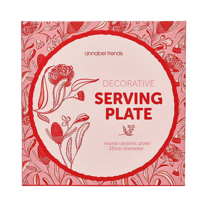 Annabel Trends Serving Plate Trailing Natives