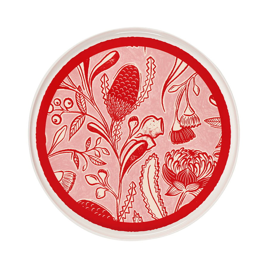 Annabel Trends Happy Trailing Natives Serving Plate