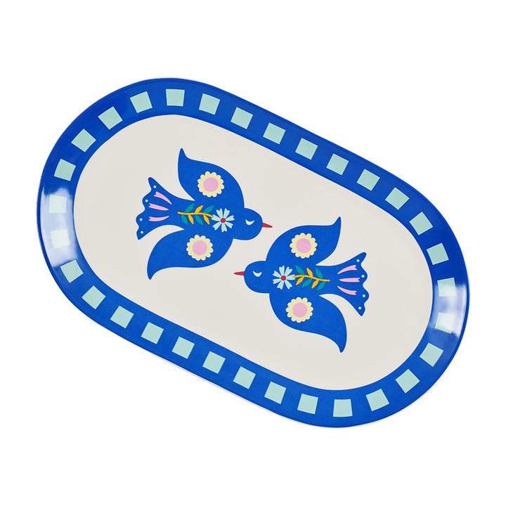 Annabel Trends Serving Platter - Fiesta Bird