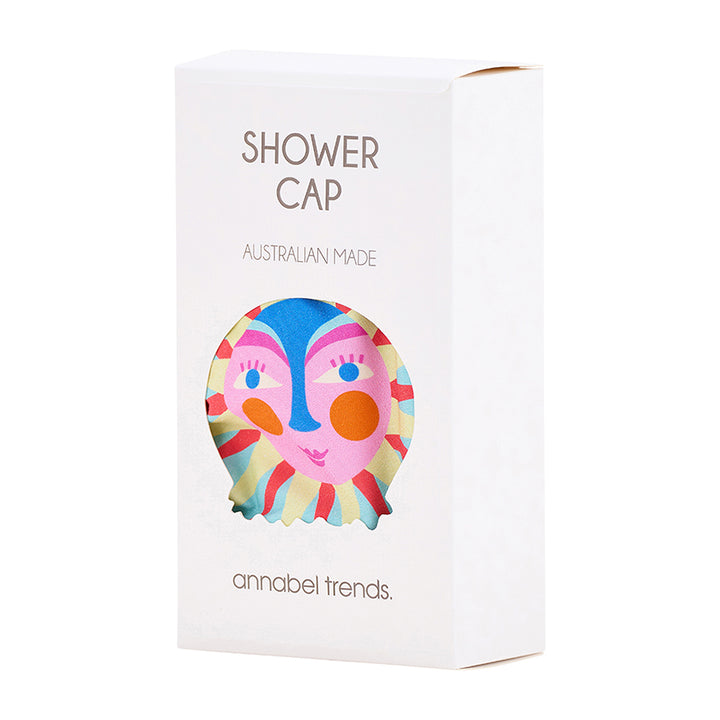Annabel Trends Cotton Shower Cap in Fiesta design by Rachel Lee