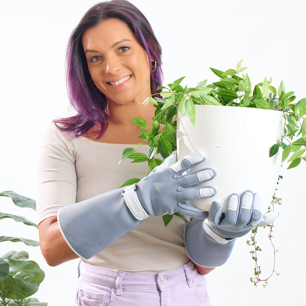 long sleeve gardening gloves australia Sprout Long Sleeve Garden Gloves – Annabel Trends