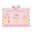 Box of 'sweet treats' 3-piece hair set with illustrations of a woman wearing a headband, shower cap, and hair turban.