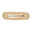 Beige hair clip on a white background