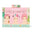 3-piece hair set packaging with tropical design on a white background
