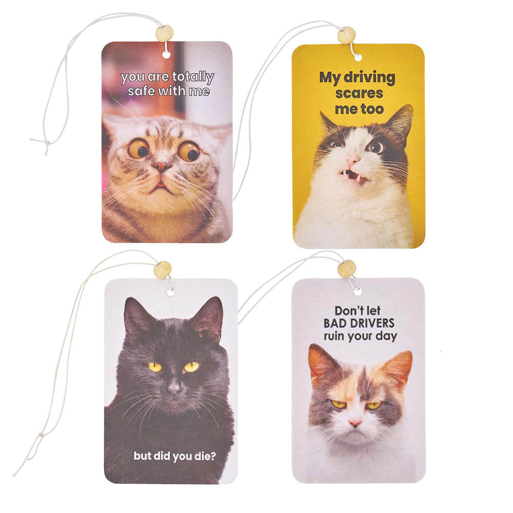 Hanging Car Air Fresheners (4pc)