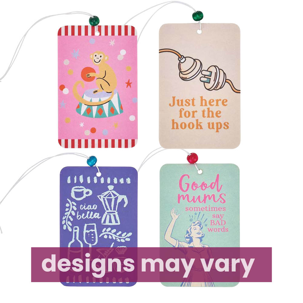 Hanging Car Air Fresheners (4pc)