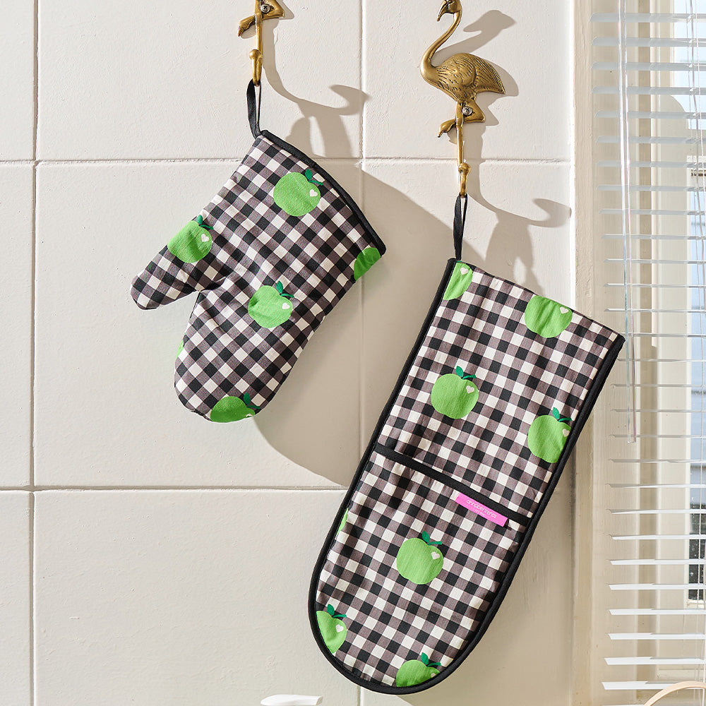 Double Oven Mitt - Cotton - Annie's Apples
