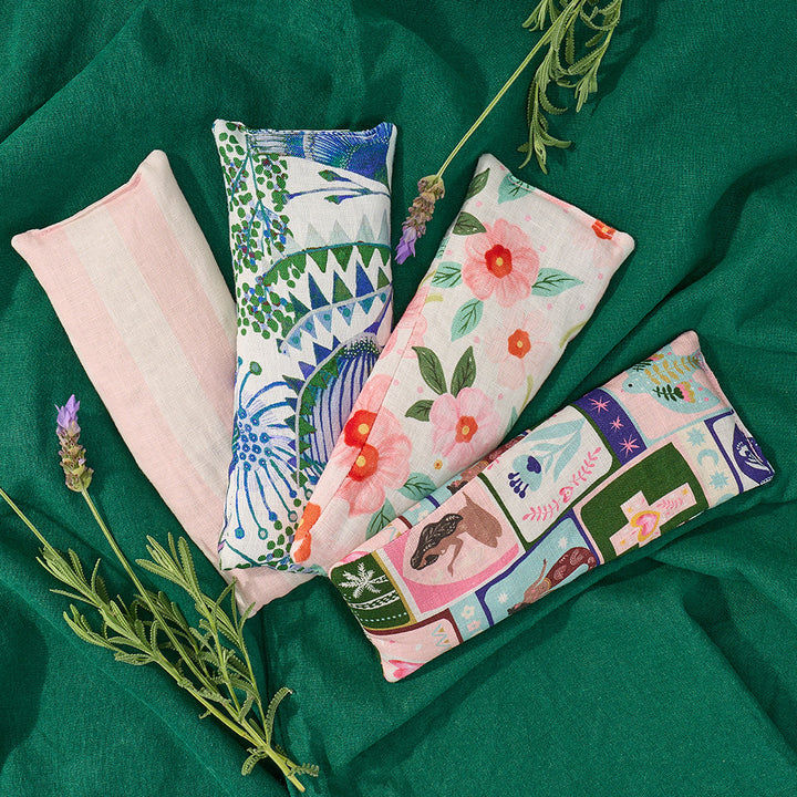 Eye Rest Pillow - Linen - Meadow Blush