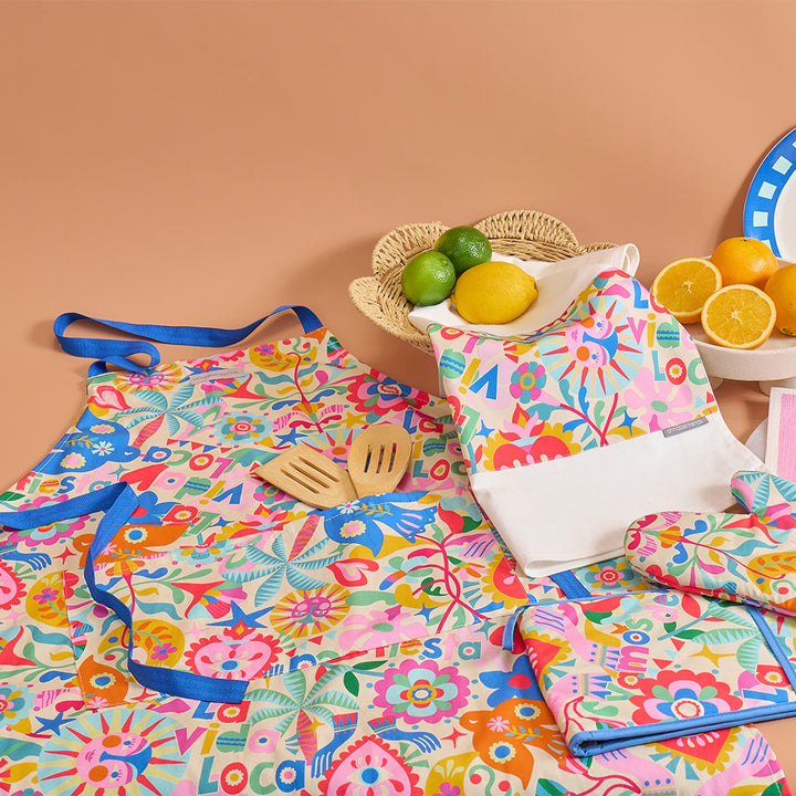 annabel trends fiesta cotton kitchen range oven mitts
