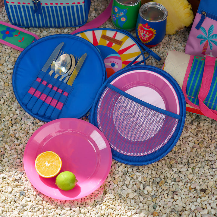 Annabel Trends fiesta picnic range, cutlery se and tumblers
