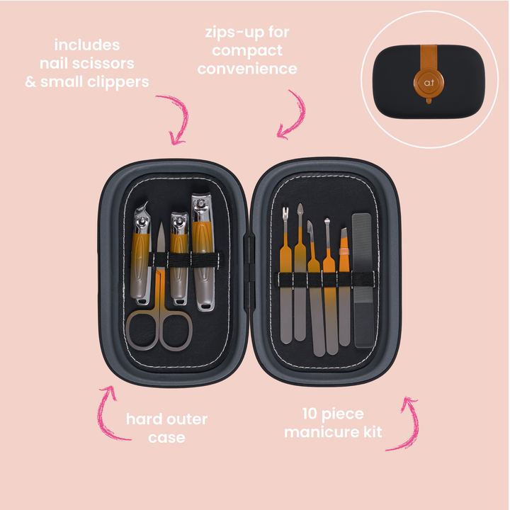 Annabel Trends AT Mens travel manicure set - info tile