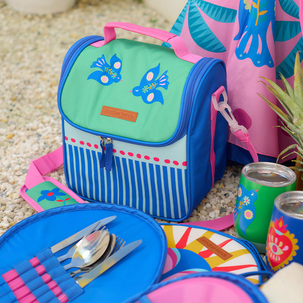 Annabel Trends fiesta picnic range, cutlery set, picnic bags,