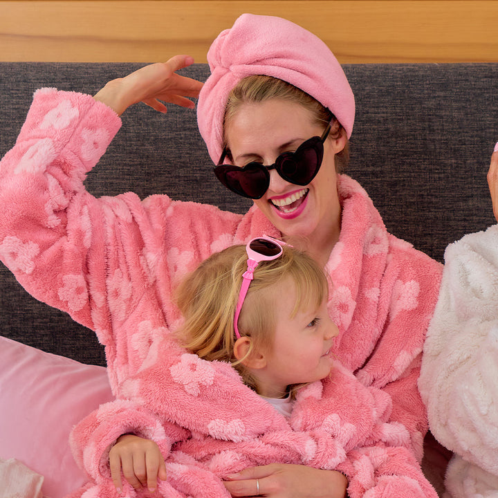 Bath Robe - Cosy Luxe - Embossed Flower