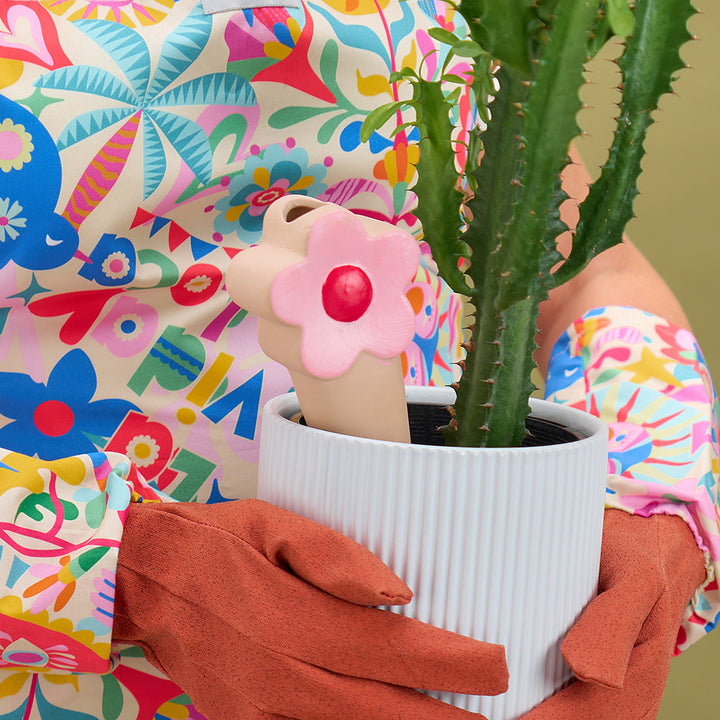 Annabel Trends Sprout plant waterers - pink flower