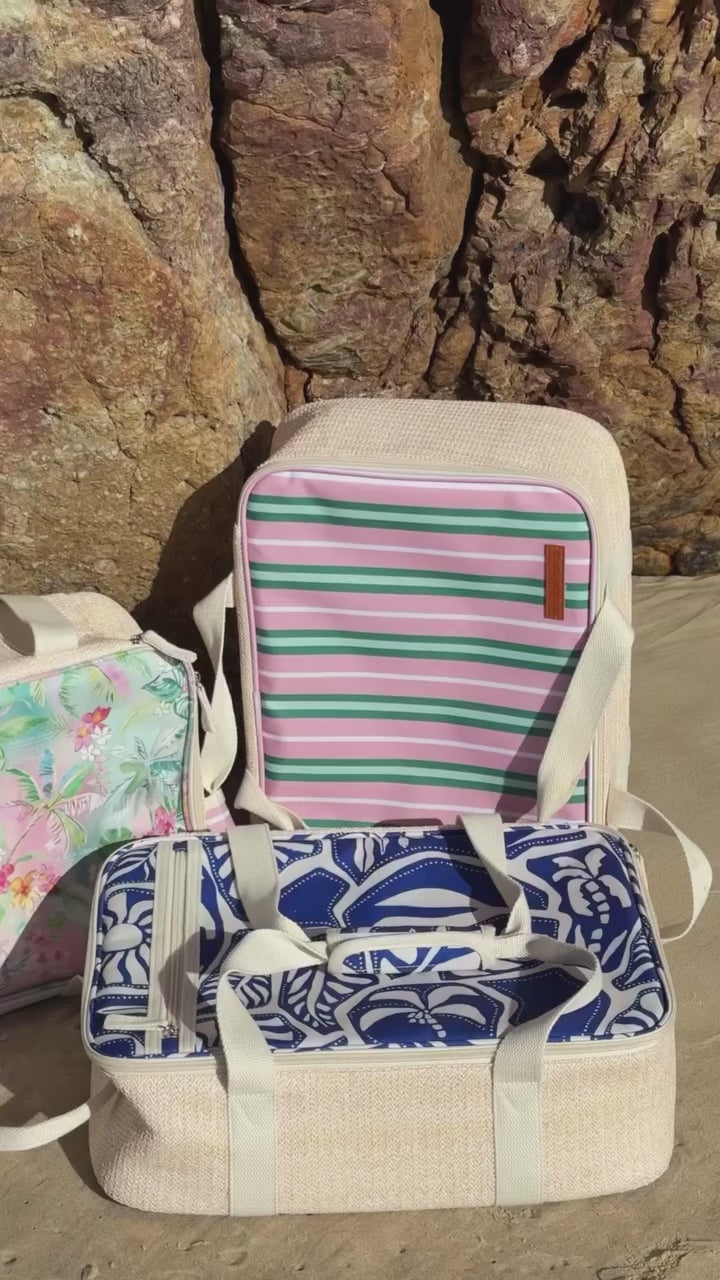 Picnic Make & Take Bag - Rattan Detail
