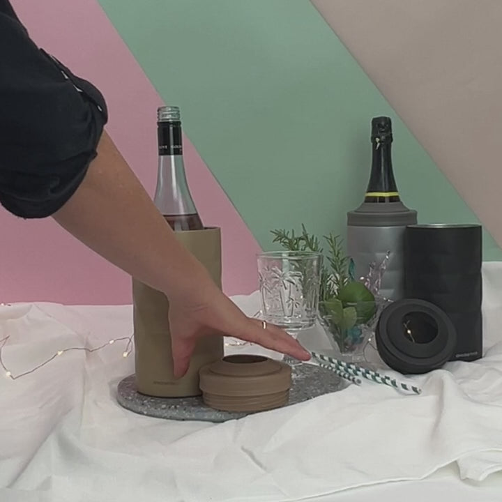 wine bottle cooler - how to use