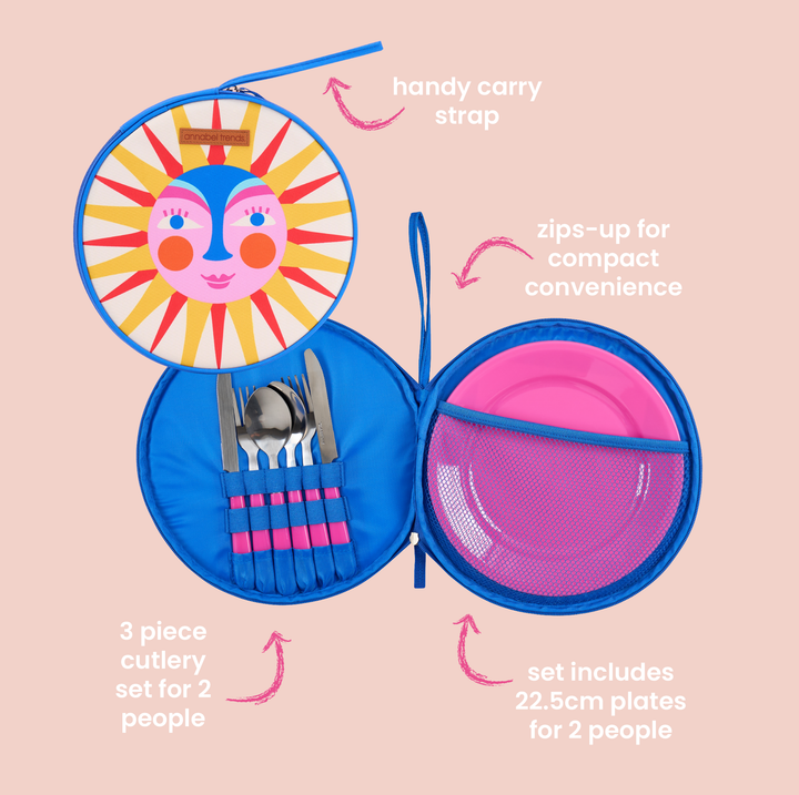 Annabel Trends Picnic Cutlery Set